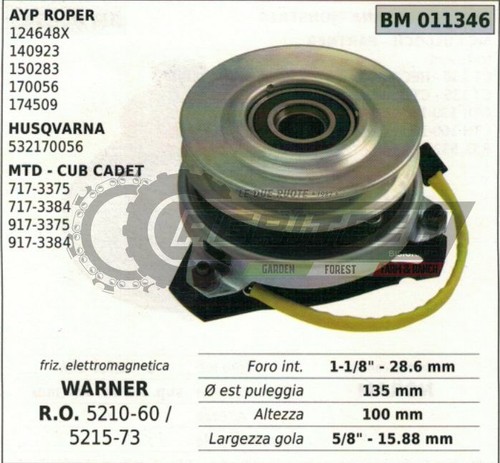 Frizione elettromagnetica - frizione,