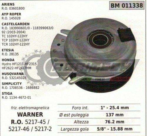 Frizione elettromagnetica - frizione,