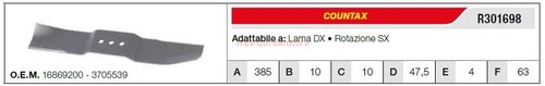 Lama countax trattorino - countax,